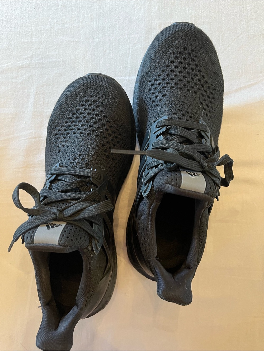 adidas Women’s Black Ultra Boost Running Sneakers, 7.5